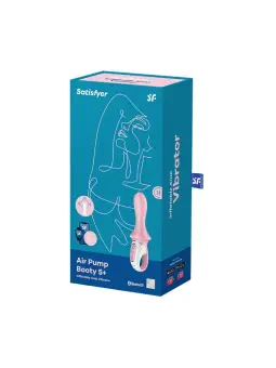 VIBRADOR ANAL INSUFLÁVEL AIR PUMP BOOTY 5 COM APLICAÇÃO CONNECT SATISFYER