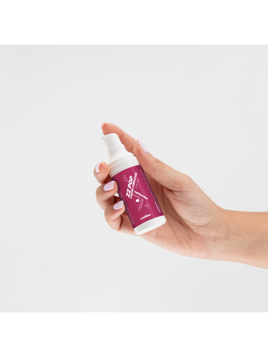 VIBRADOR LÍQUIDO ZZ POP COM AROMA FRUTOS VERMELHOS 30ML CRUSHIOUS