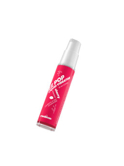 VIBRADOR LÍQUIDO ZZ POP COM AROMA CEREJA 10ML CRUSHIOUS