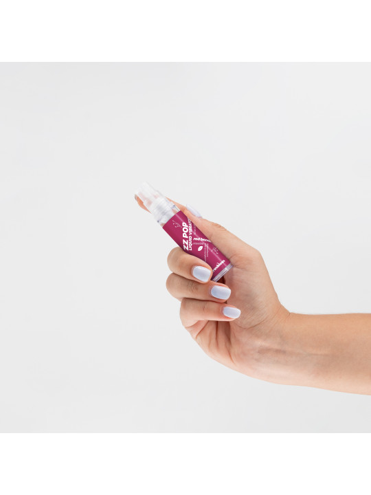 VIBRADOR LÍQUIDO ZZ POP COM AROMA FRUTOS VERMELHOS 10ML CRUSHIOUS