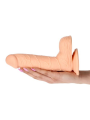 VIBRADOR REALÍSTICO REAL RAPTURE EARTH FLAVOUR 7.5'' BRANCO