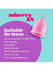 COPO MENSTRUAL MINERVA XS COM BOLSA CRUSHIOUS