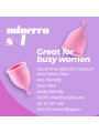 COPOS MENSTRUAIS MINERVA S + L COM BOLSA CRUSHIOUS