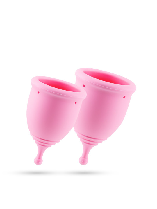 COPOS MENSTRUAIS MINERVA S + L COM BOLSA E LIMPADOR DE BRINQUEDOS 150 ML CRUSHIOUS