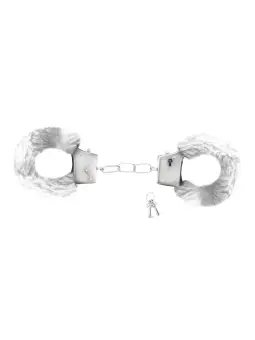 ALGEMAS DE PELUCHE LOVE CUFFS CRUSHIOUS BRANCAS