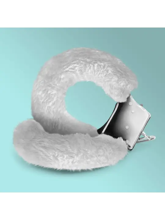 ALGEMAS DE PELUCHE LOVE CUFFS CRUSHIOUS BRANCAS