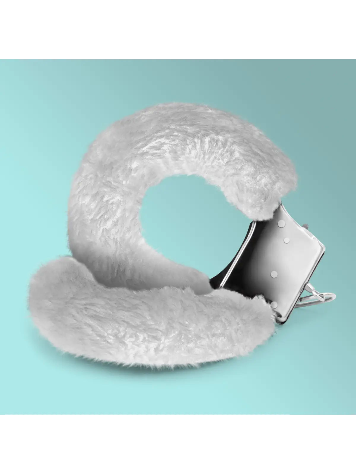 ALGEMAS DE PELUCHE LOVE CUFFS CRUSHIOUS BRANCAS