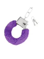 ALGEMAS DE PELUCHE LOVE CUFFS CRUSHIOUS ROXAS
