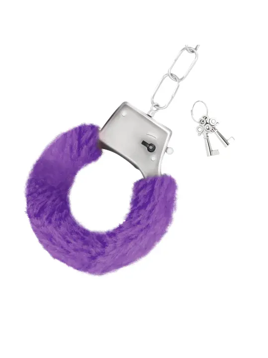ALGEMAS DE PELUCHE LOVE CUFFS CRUSHIOUS ROXAS