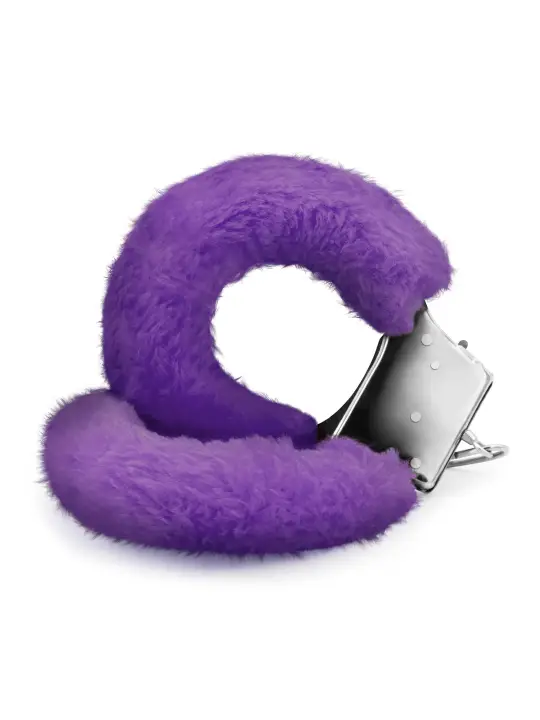 ALGEMAS DE PELUCHE LOVE CUFFS CRUSHIOUS ROXAS
