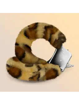 ALGEMAS DE PELUCHE LOVE CUFFS CRUSHIOUS LEOPARDO