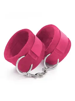 ALGEMAS DE VELCRO TOUGH LOVE COM CORRENTE DE 40CM EXTRA CRUSHIOUS ROSA