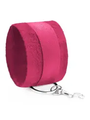 ALGEMAS DE VELCRO TOUGH LOVE COM CORRENTE DE 40CM EXTRA CRUSHIOUS ROSA