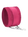 ALGEMAS DE VELCRO TOUGH LOVE COM CORRENTE DE 40CM EXTRA CRUSHIOUS ROSA