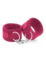 ALGEMAS DE VELCRO TOUGH LOVE COM CORRENTE DE 40CM EXTRA CRUSHIOUS ROSA