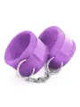 ALGEMAS DE VELCRO TOUGH LOVE COM CORRENTE DE 40CM EXTRA CRUSHIOUS ROXO