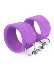 ALGEMAS DE VELCRO TOUGH LOVE COM CORRENTE DE 40CM EXTRA CRUSHIOUS ROXO