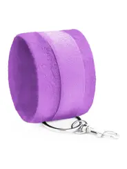 ALGEMAS DE VELCRO TOUGH LOVE COM CORRENTE DE 40CM EXTRA CRUSHIOUS ROXO