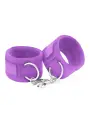 ALGEMAS DE VELCRO TOUGH LOVE COM CORRENTE DE 40CM EXTRA CRUSHIOUS ROXO
