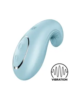 ESTIMULADOR DIPPING DELIGHT AZUL CLARO SATISFYER