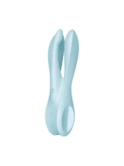 VIBRADOR THREESOME 1 AZUL SATISFYER
