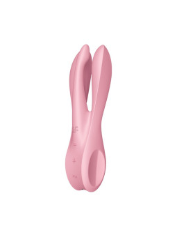 VIBRADOR THREESOME 1 ROSA SATISFYER
