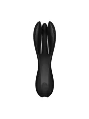 VIBRADOR THREESOME 2 PRETO SATISFYER