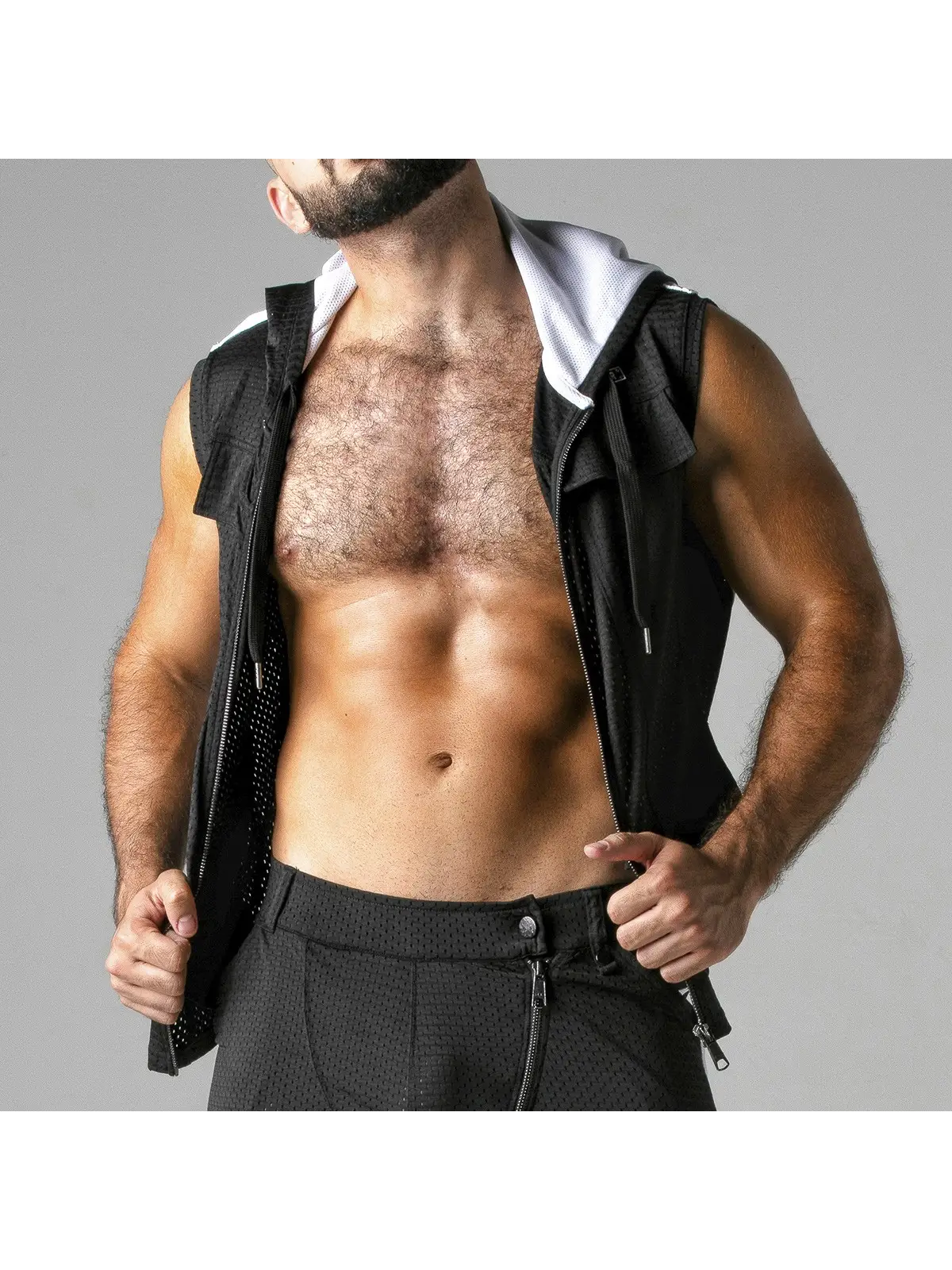 COLETE LOOK AT HARDER HOODY BRANCO LOCKER GEAR
