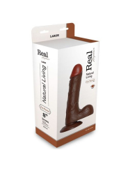 VIBRADOR REALÍSTICO REAL RAPTURE FIRE PASSION 8'' NEGRO