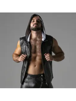 COLETE MASSIVE RUDE HOODY BRANCO LOCKER GEAR