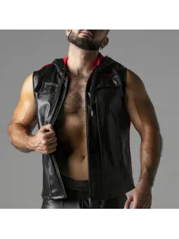 COLETE MASSIVE RUDE HOODY VERMELHO LOCKER GEAR