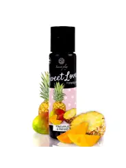 GEL LUBRIFICANTE COM SABOR A MANGA ANANÁS SWEET LOVE SECRET PLAY 60ML