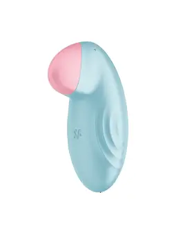 ESTIMULADOR TROPICAL TIP CONNECT APP AZUL SATISFYER