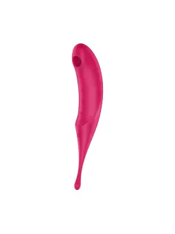 ESTIMULADOR TWIRLING PRO VERMELHO SATISFYER