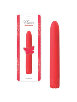 VIBRADOR CLASSICS VERMELHO MÉDIO