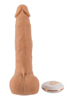 VIBRADOR REALISTA COM VAI-VEM E COMANDO SEM FIOS NATURAL THRUSTING VIBE YOU2TOYS