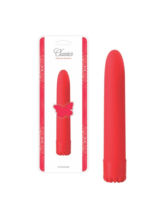 VIBRADOR CLASSICS VERMELHO GRANDE