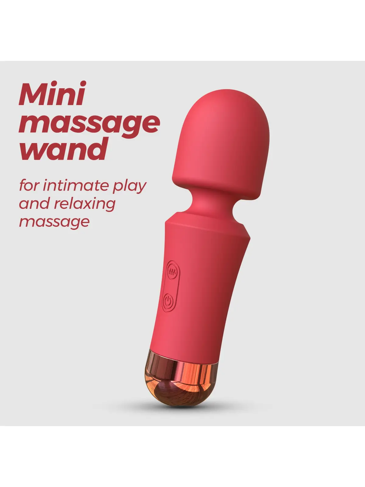 WANDA MINI VARINHA RECARREGÁVEL TERRACOTTA CRUSHIOUS