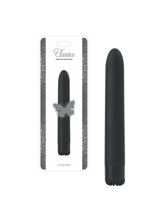 VIBRADOR CLASSICS PRETO MÉDIO