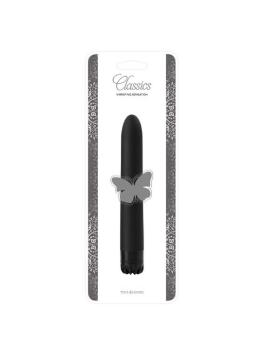 VIBRADOR CLASSICS PRETO MÉDIO