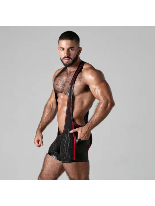 SINGLET LOOK AT IT LOCKER GEAR VERMELHO