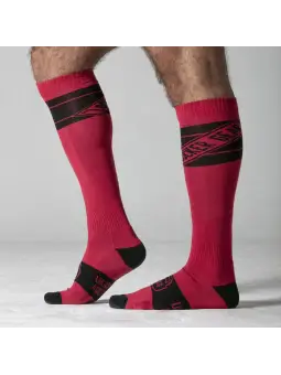 MEIAS ALTAS LOCKER GEAR VERMELHAS