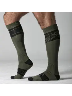 MEIAS ALTAS LOCKER GEAR VERDES