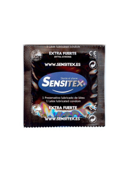 PRESERVATIVOS NATURAIS EXTRA FORTES 100 UNIDADES SENSITEX