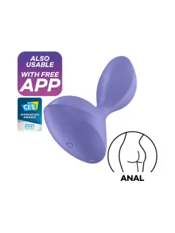 PLUG ANAL SWEET SEAL LILÁS SATISFYER