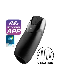 MASTURBADOR MEN VIBRATION + COM CONNECT APP SATISFYER