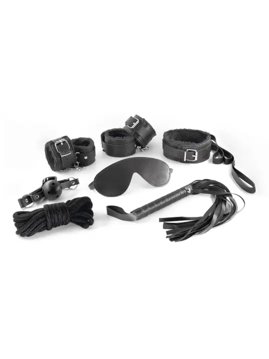 KIT BDSM DUNGEONS & MAIDENS PRETO CRUSHIOUS