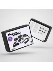KIT BDSM DUNGEONS & MAIDENS PRETO CRUSHIOUS