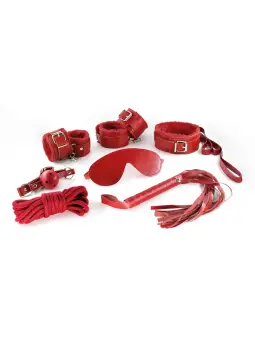 KIT BDSM DUNGEONS & MAIDENS VERMELHO CRUSHIOUS