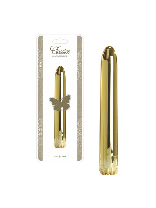 VIBRADOR CLASSICS DOURADO MÉDIO